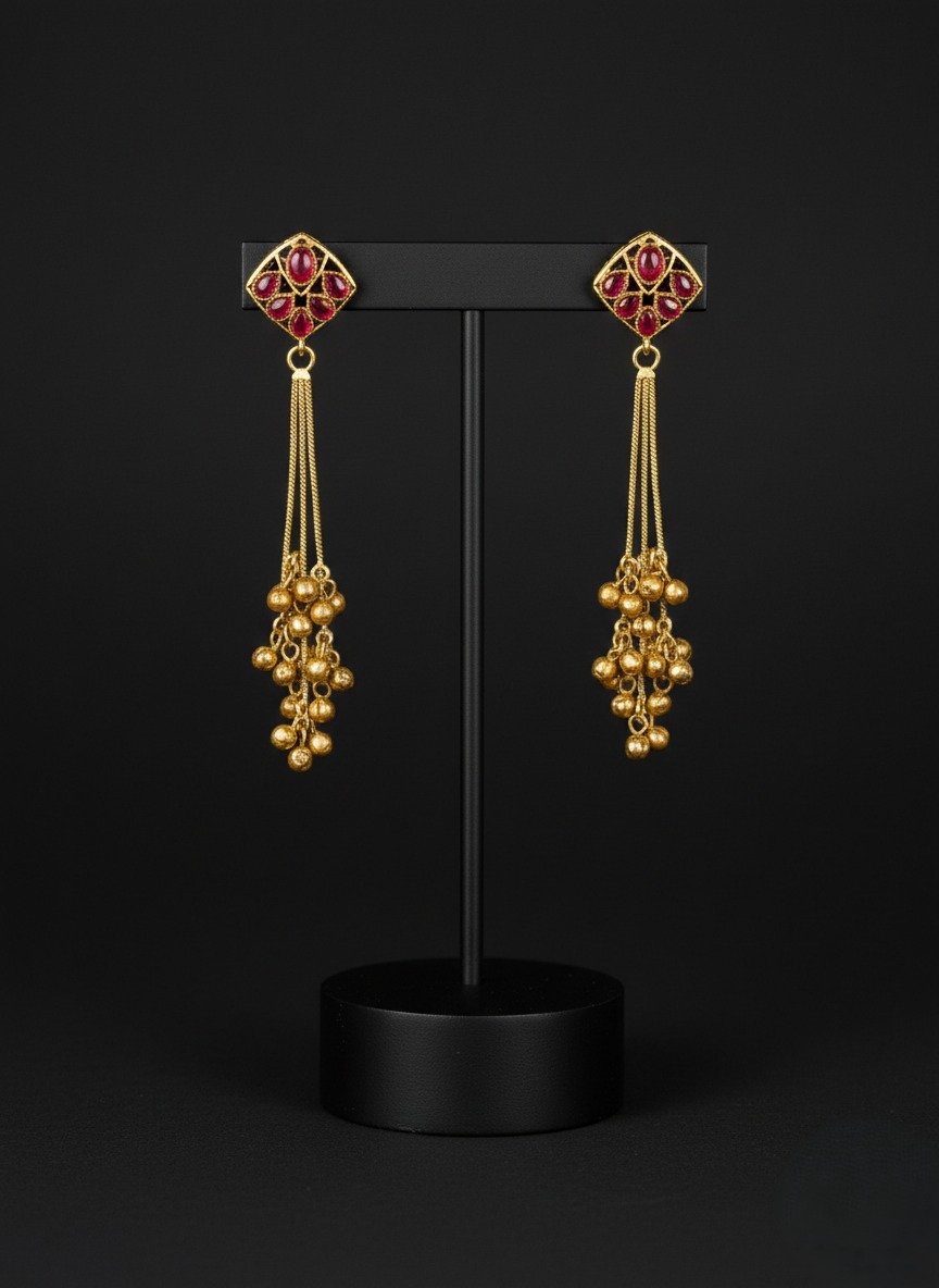 Celestial Gold Hoops